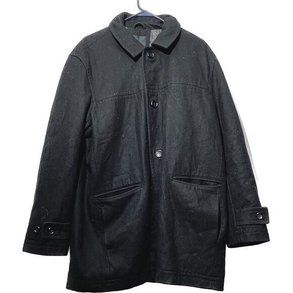 London fog, adult size, XL, wool blend, heavy weight, button, front blazer - Picture 1 of 7